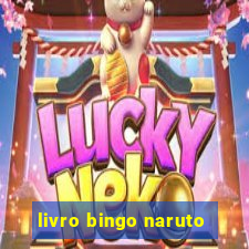 livro bingo naruto